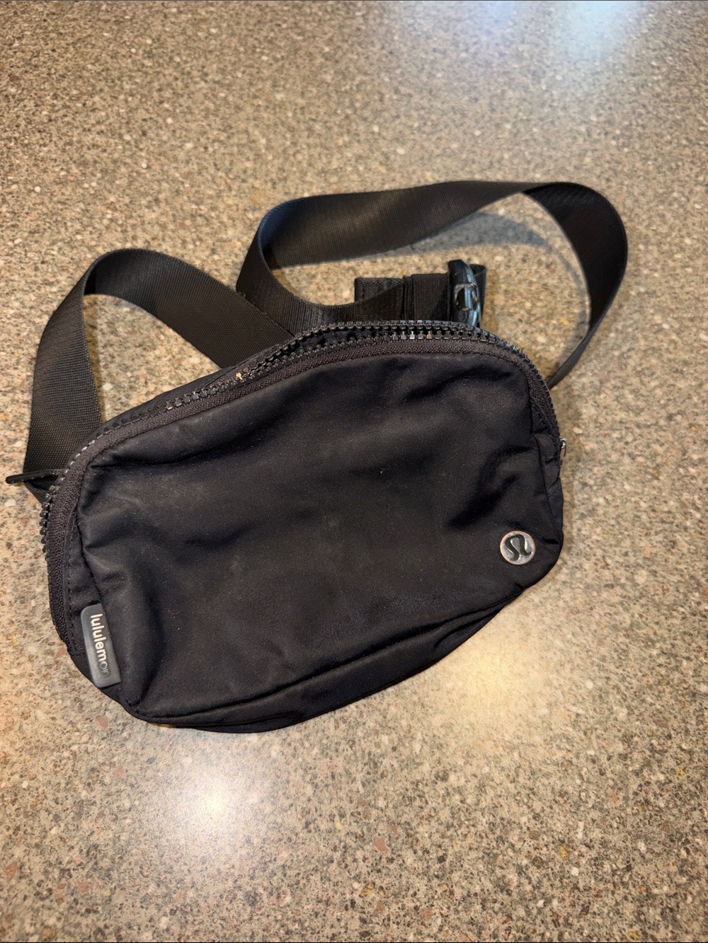 lululemon Black Belt Bag